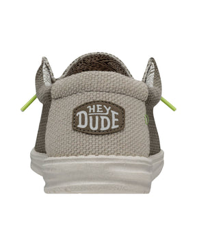 HeyDude Wally Braided Verde Militare