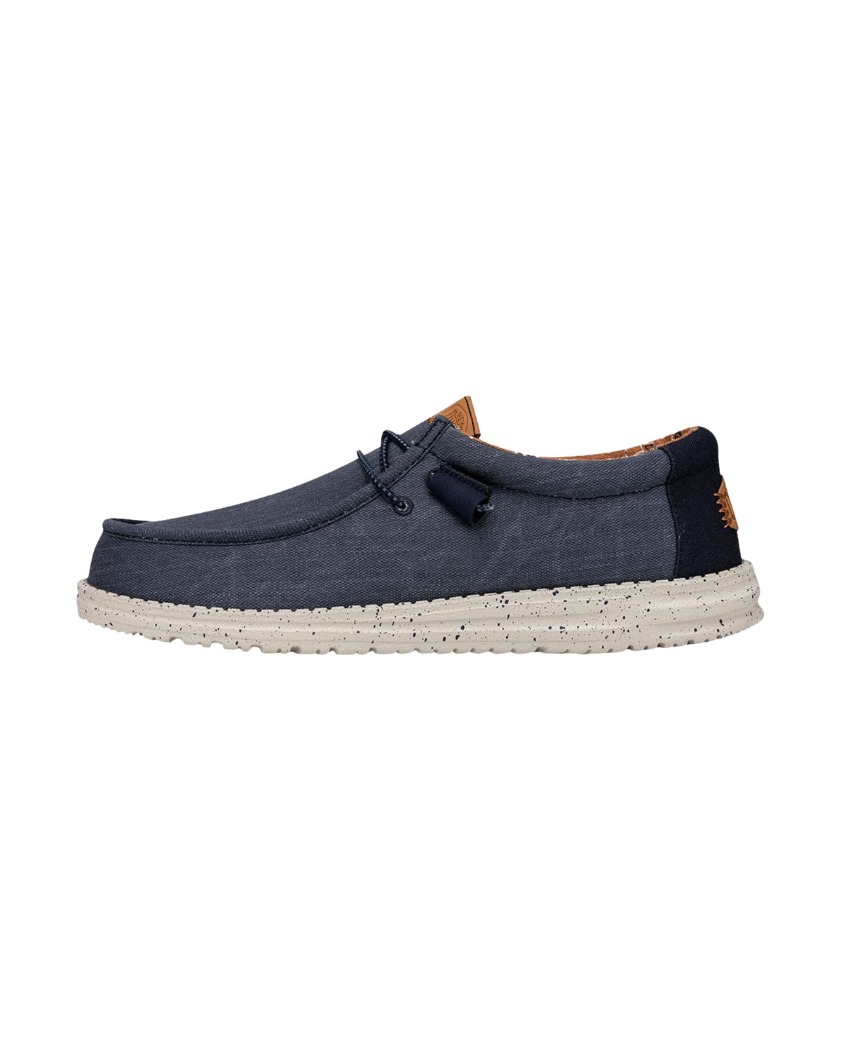 HeyDude Wally Washed Canvas Blu