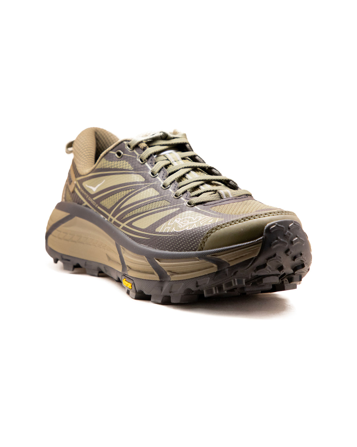 Hoka One One U Mafate Speed 2 Antique Olive-Carbon Black