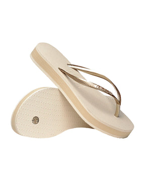 Flip-flops Havaianas Slim Flatform Beige