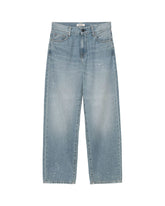Women's Jeans Carhartt Wip W' Arin Pant Blue destroy wash Splatter