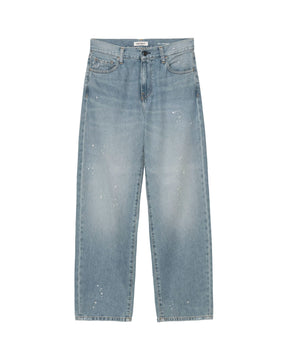 Women's Jeans Carhartt Wip W' Arin Pant Blue destroy wash Splatter