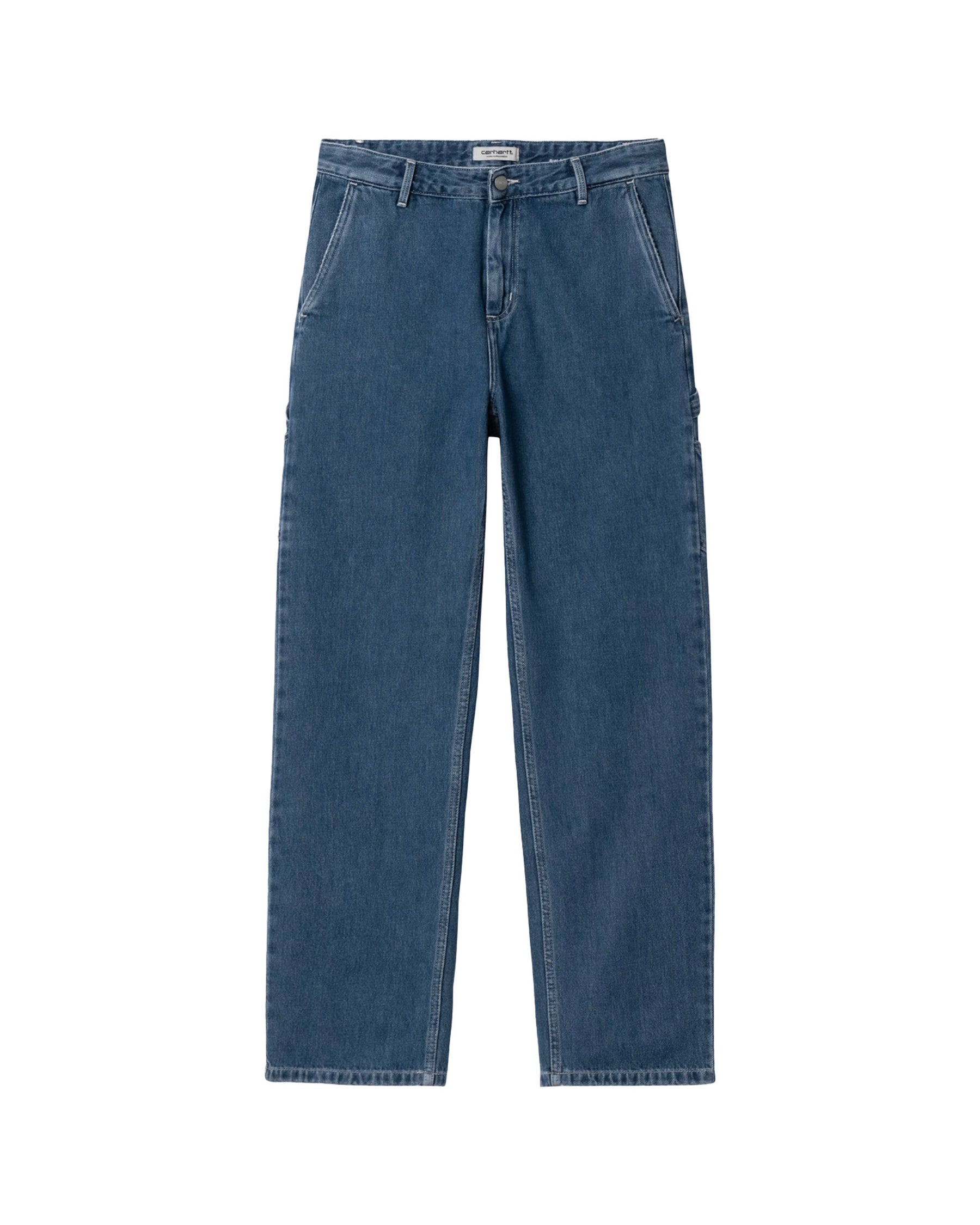 Carhartt Wip W' Pierce Pant Straight Blue stone washed women's jeans