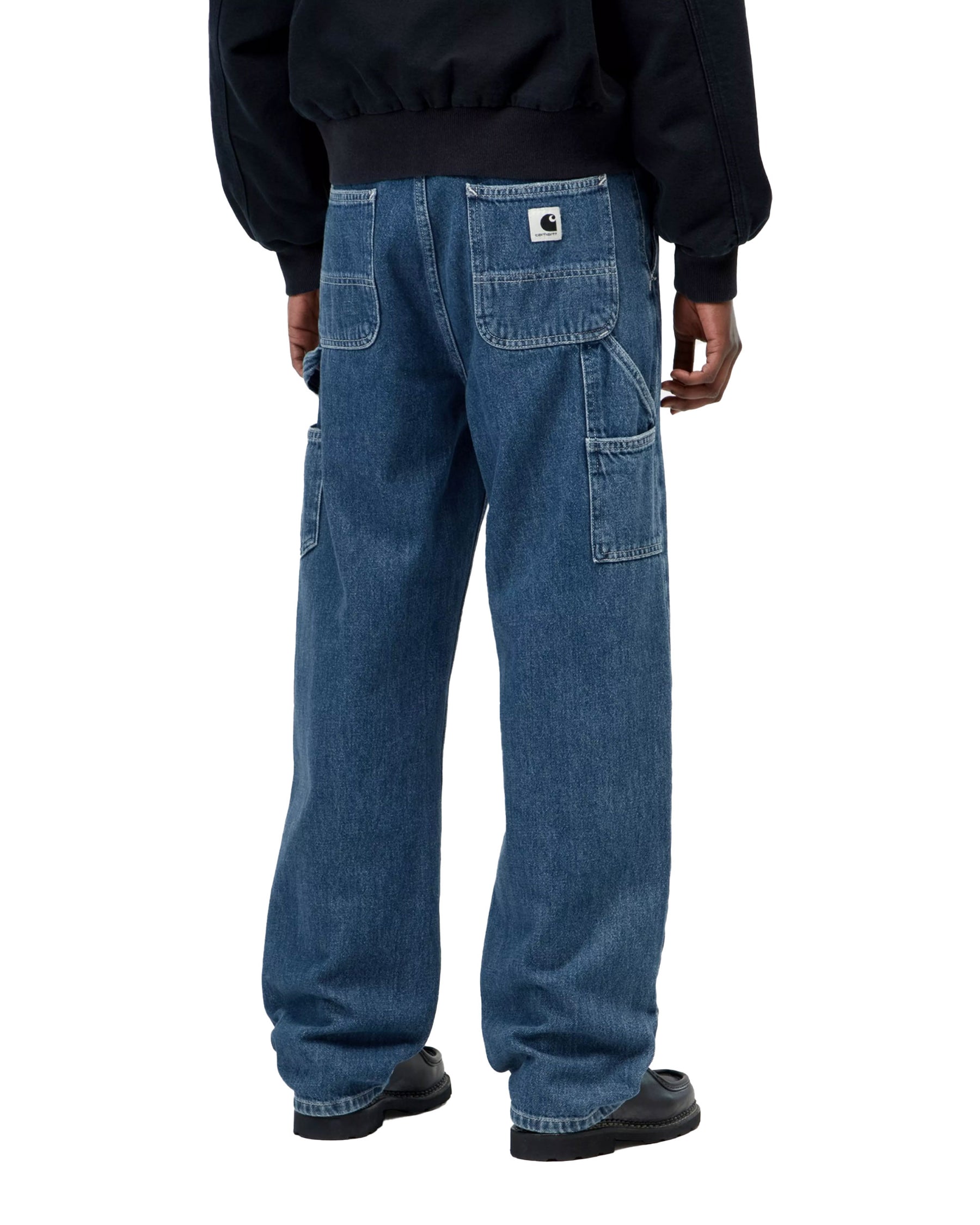Carhartt Wip W' Pierce Pant Straight Blue stone washed women's jeans