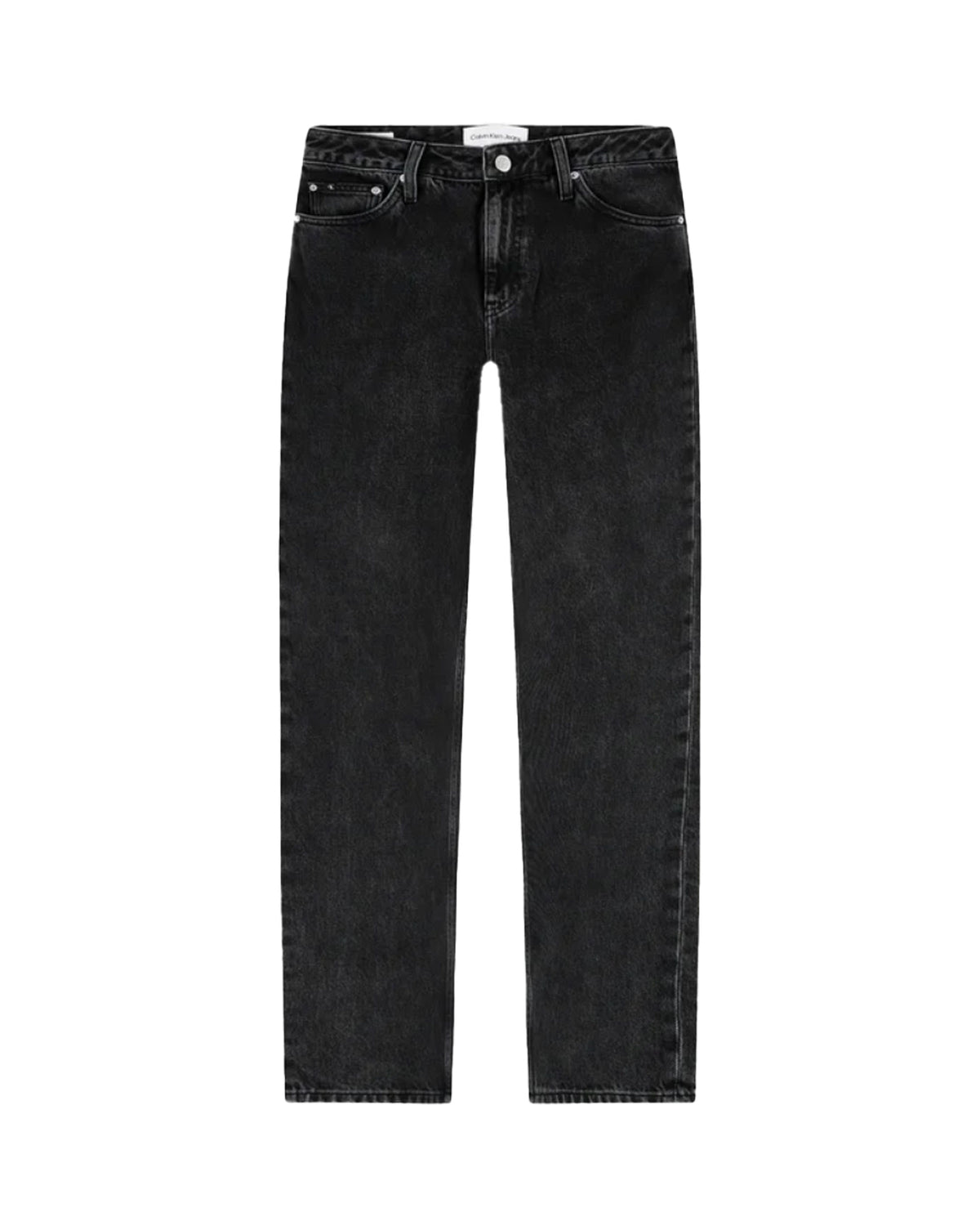 Man Jeans Calvin Klein 90s Straight Denim Black