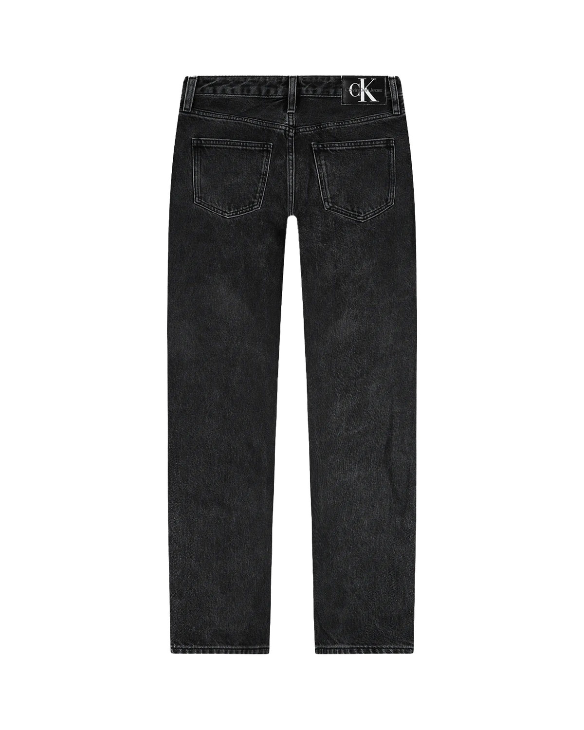 Man Jeans Calvin Klein 90s Straight Denim Black