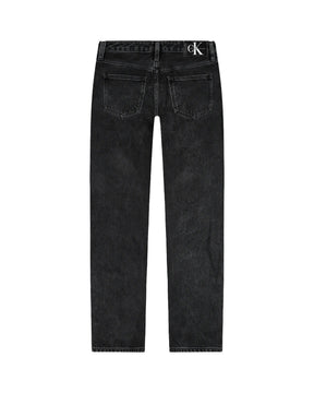 Man Jeans Calvin Klein 90s Straight Denim Black