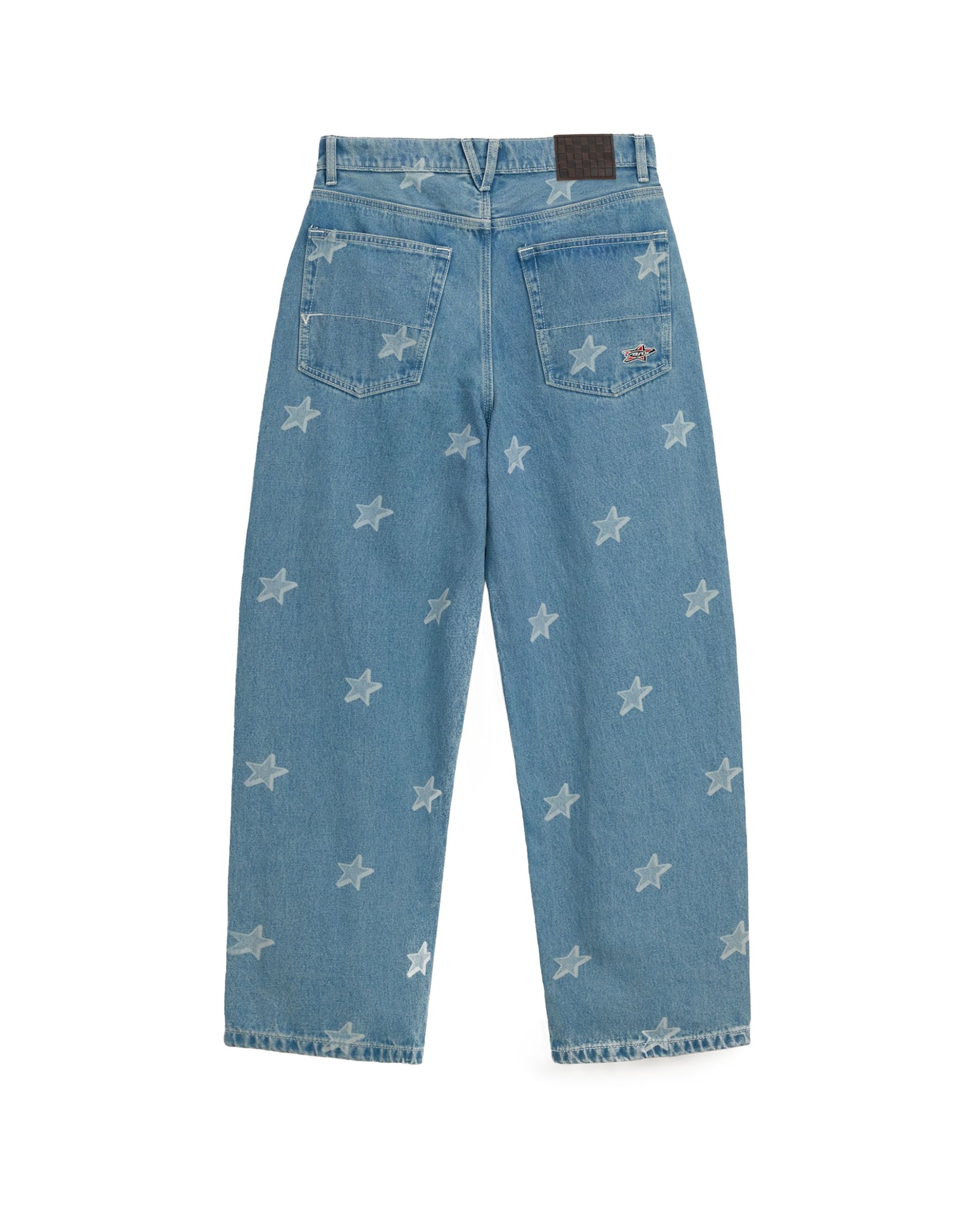 Jeans Uomo Vans Check-5 Baggy Denim Starmarked Blu Stinto