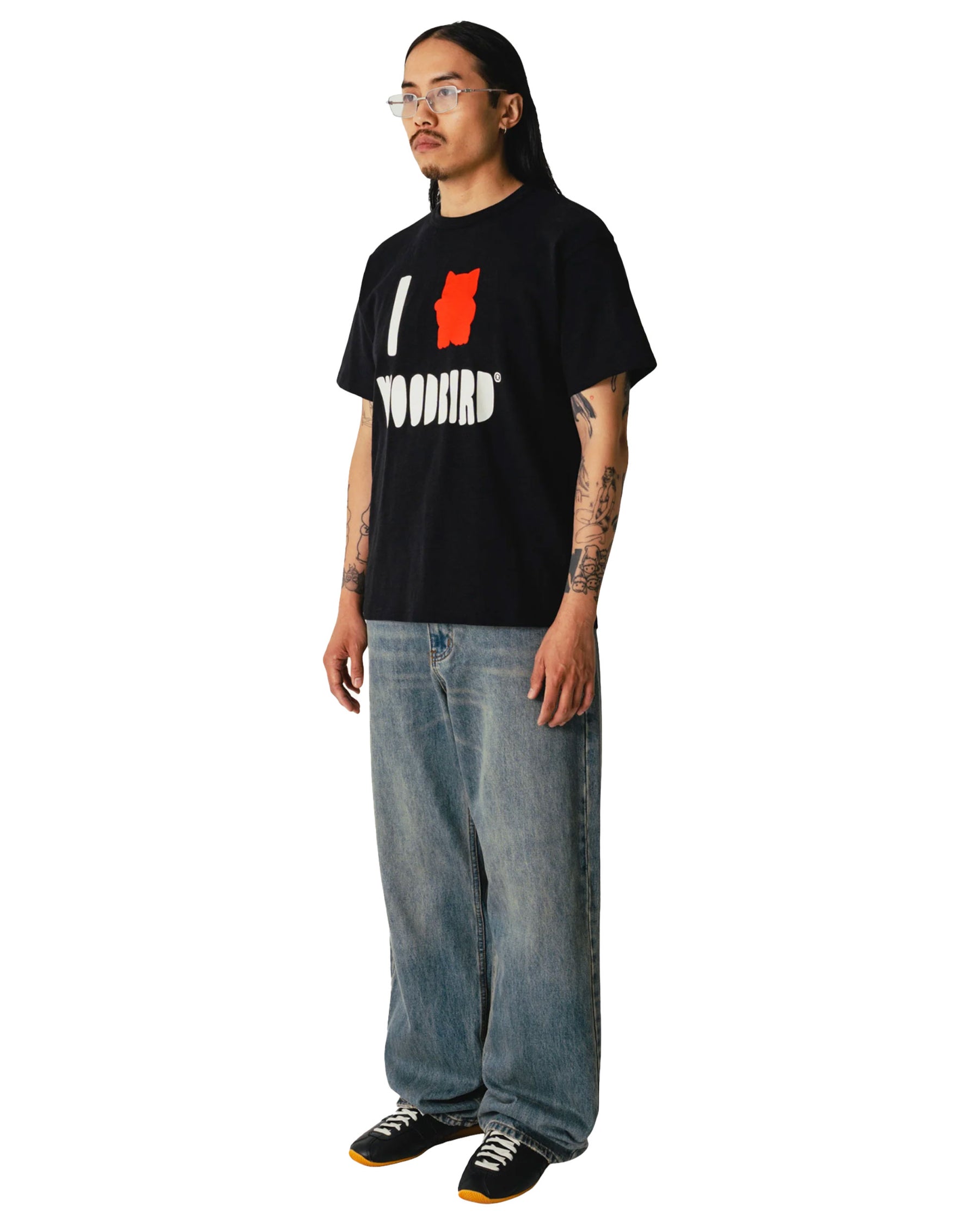 Jeans Uomo Woodbird WBLeroy Vintage Jeans Washed Mid Blue