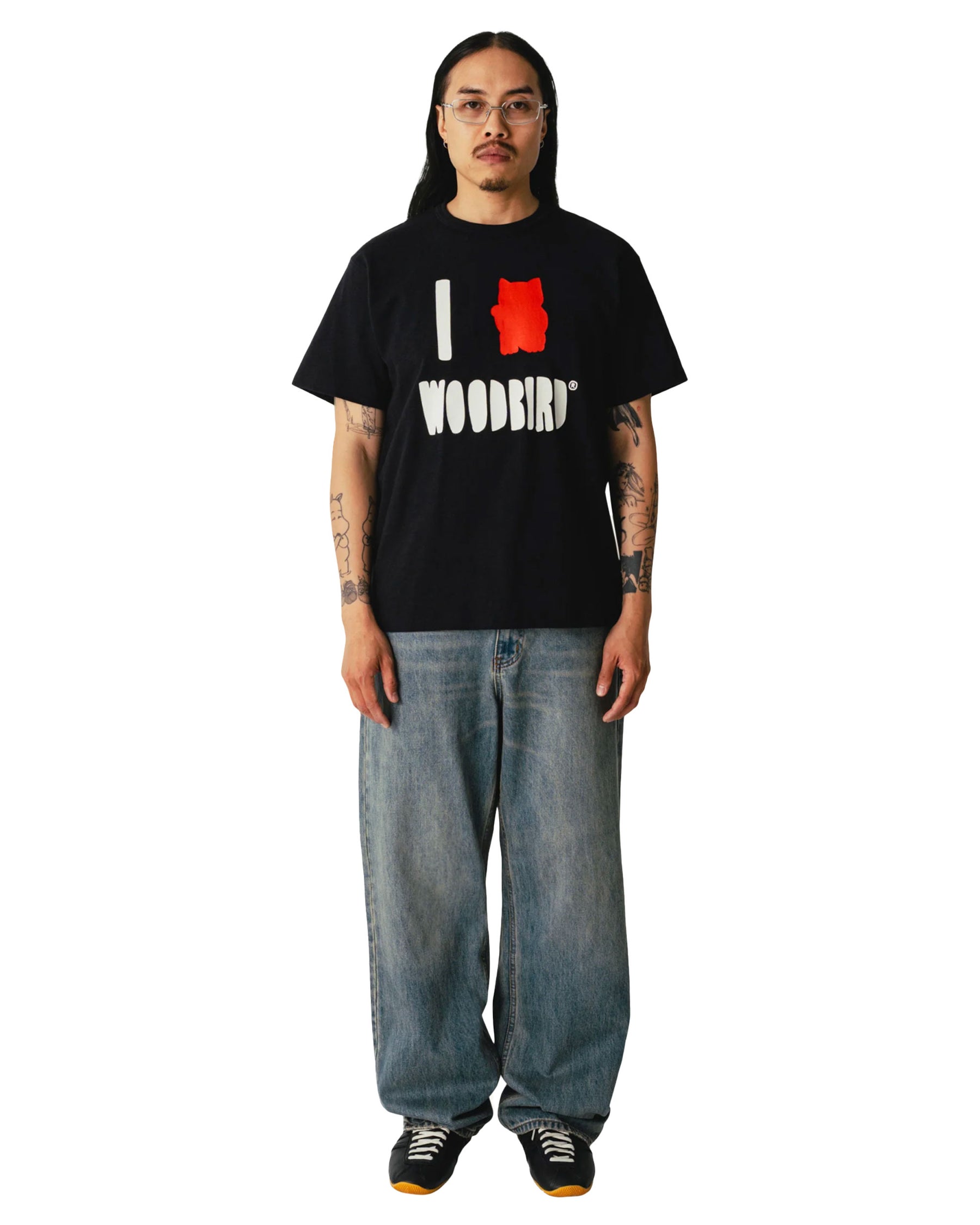 Jeans Uomo Woodbird WBLeroy Vintage Jeans Washed Mid Blue