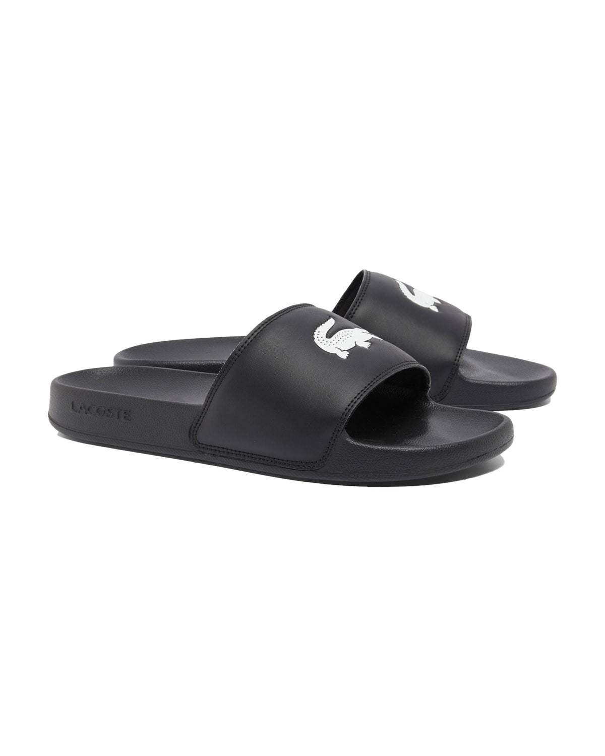 Lacoste Serve Slide 0.0 Black White
