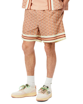 Lacoste Shorts Monogramma Beige