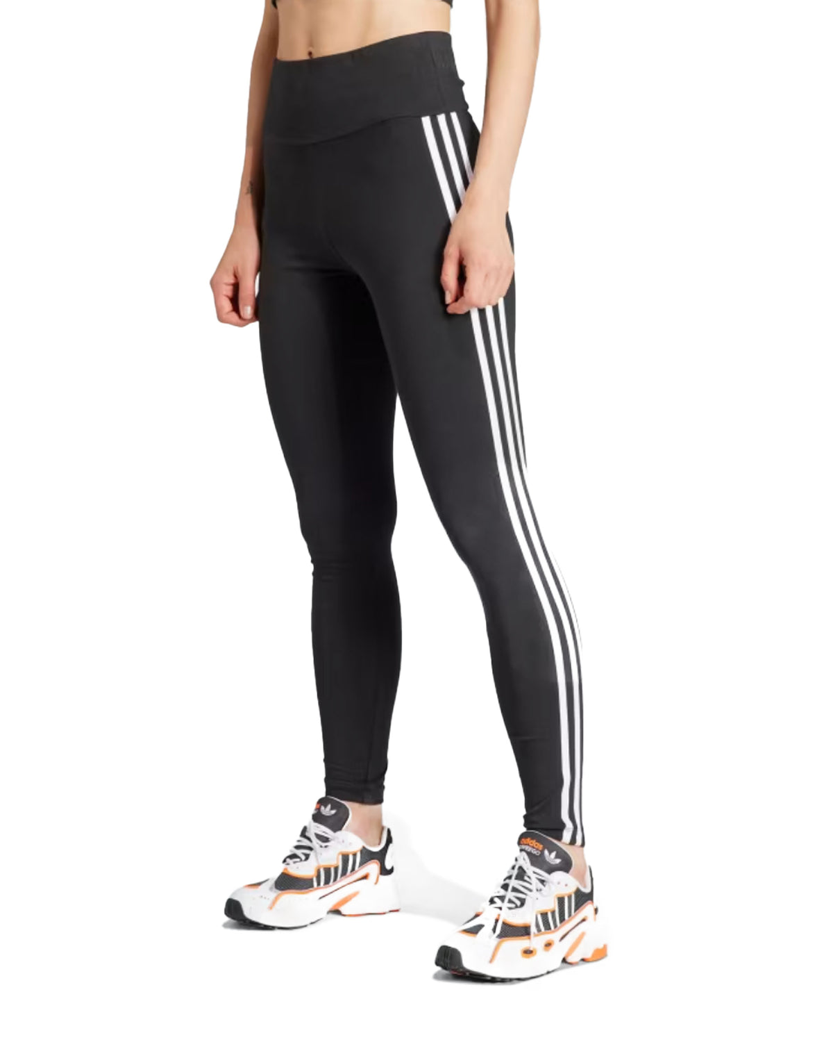Woman's Legging Adidas 3 Stripe Black