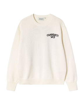 Carhartt Wip Hugging Cats Sweater Wax Beige Women's Sweater