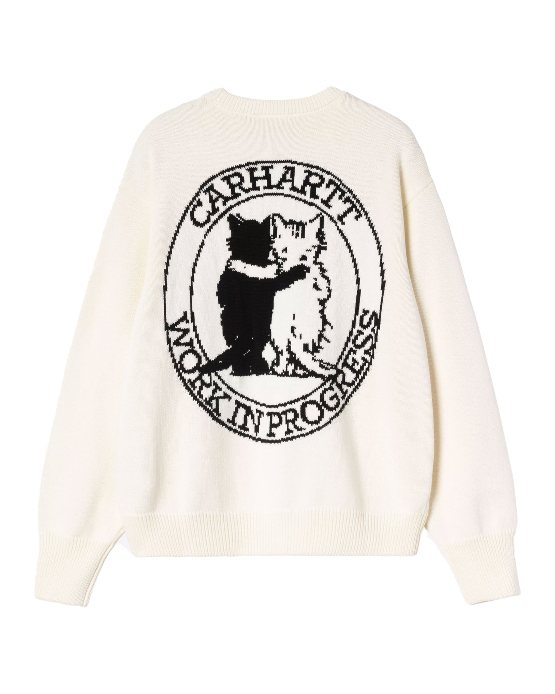 Carhartt Wip Hugging Cats Sweater Wax Beige Women's Sweater