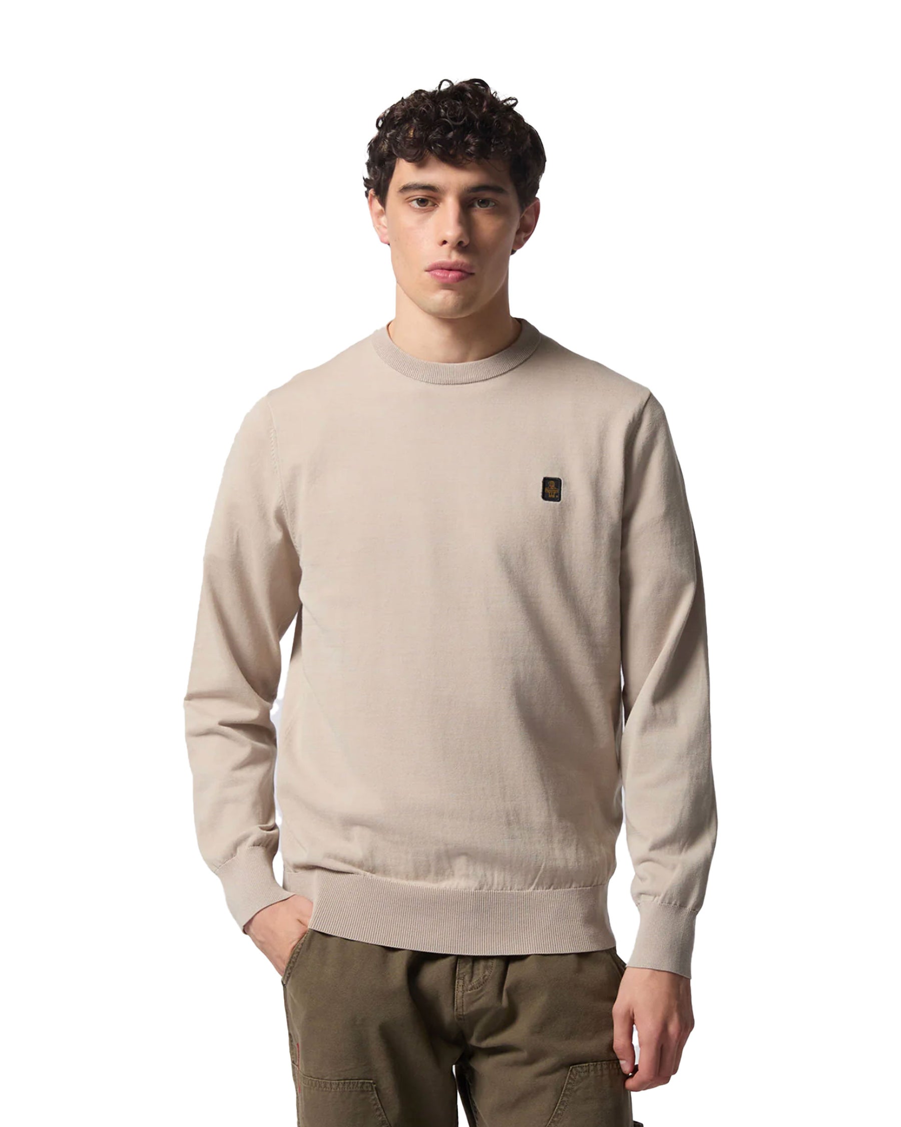 Refrigiwear Ben Pullover Beige Sweater
