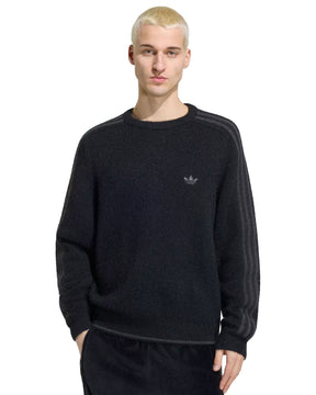 Adidas 3S Knit Crew Men's Sweater Black