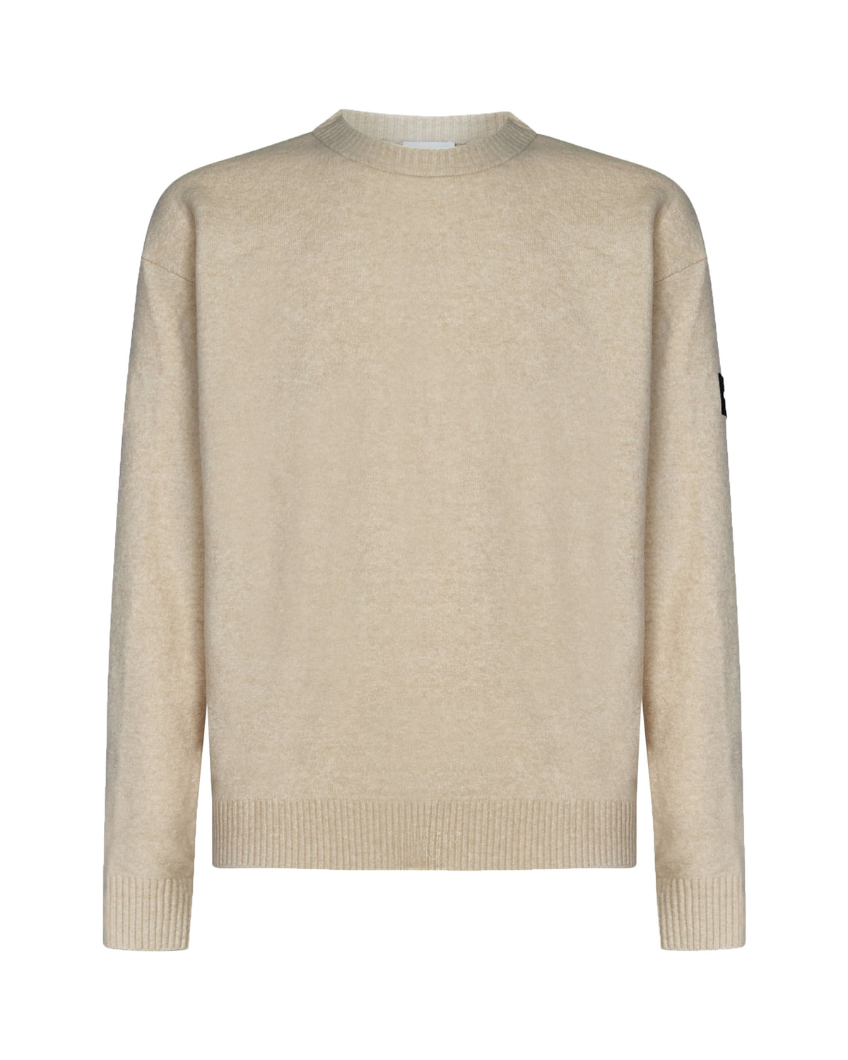 Maglione Uomo Calvin Klein Lycra Blend Comfort Fit Sweater Fog