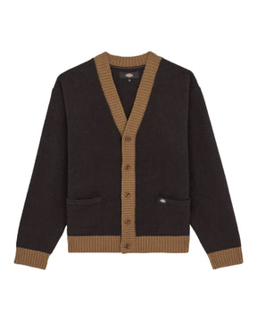 Man Sweaters Dickies Lucas Cardigan Black