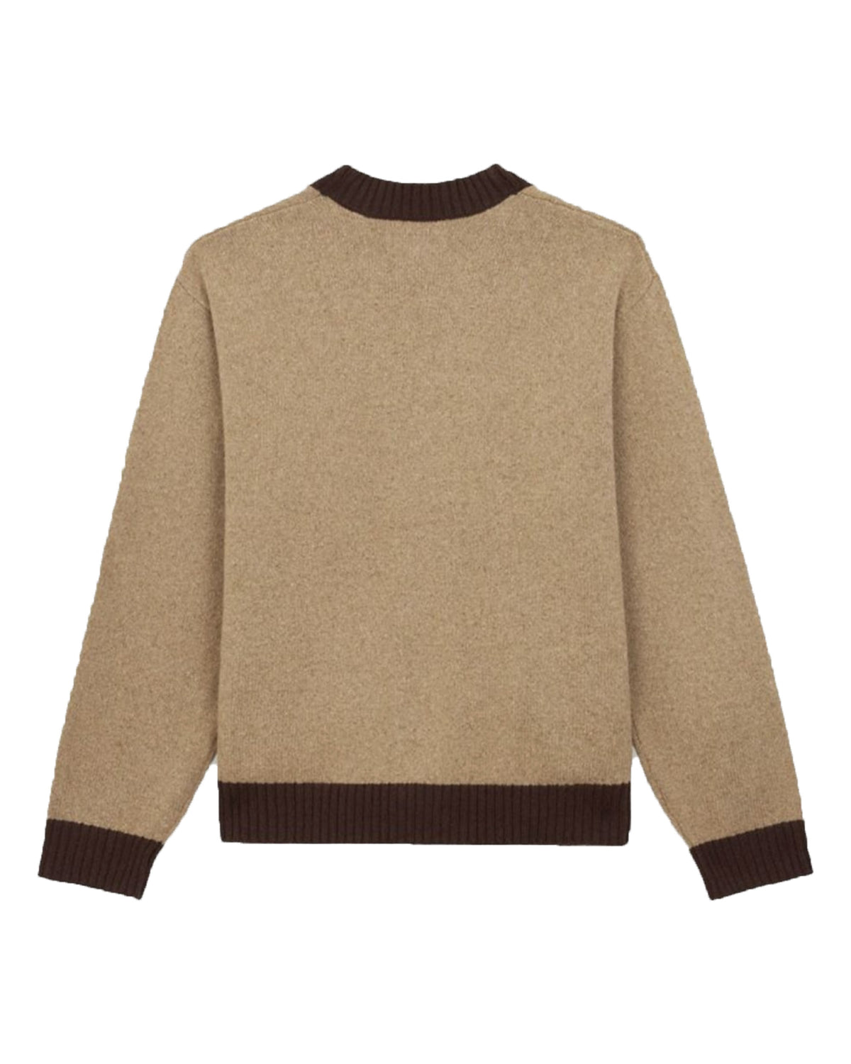 Man Sweater Dickies Lucas Cardigan Whitecap Grey