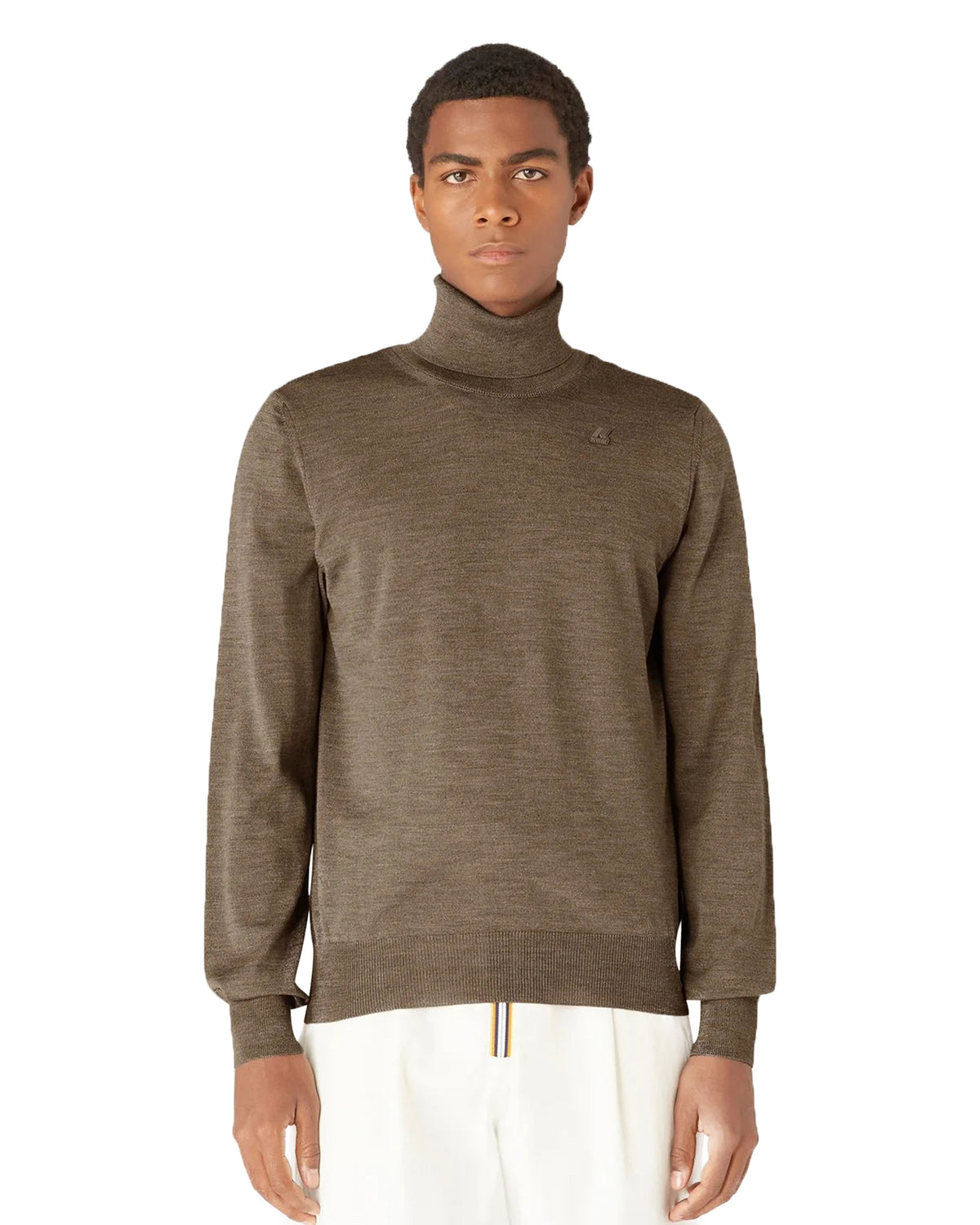 Maglione Uomo K-Way Henry Merino Beige