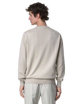 Maglione Uomo K-Way Sebastien Cotton PS Beige