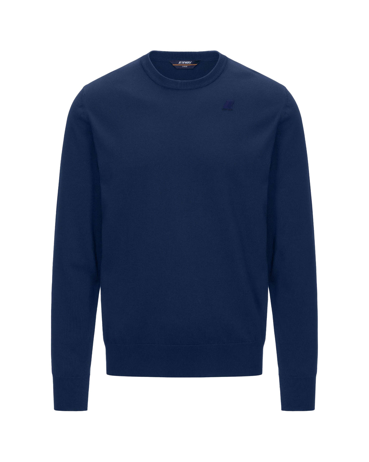 Maglione Uomo K-Way Sebastien Cotton PS Blu Chiaro