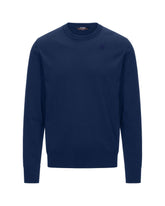 Maglione Uomo K-Way Sebastien Cotton PS Blu Chiaro