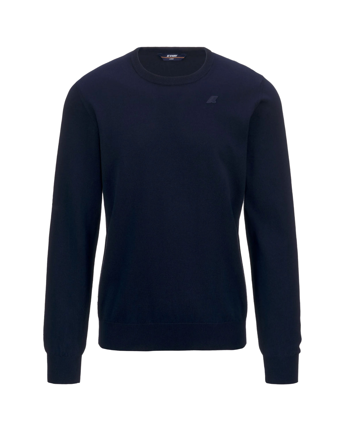 Maglione Uomo K-Way Sebastien Cotton PS Blu