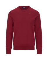Maglione Uomo K-Way Sebastien Cotton Ps Red Dk