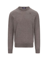 Man's Sweaters K-Way Sebastien Merino Beige Taupe