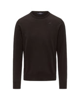 Man's Sweaters K-Way Sebastien Merino Black Coffee