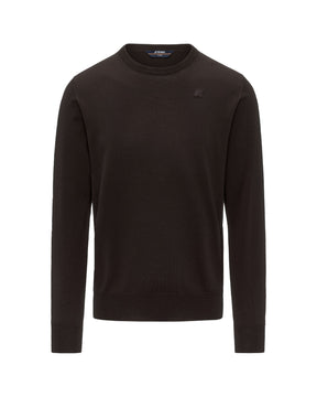Man's Sweaters K-Way Sebastien Merino Black Coffee