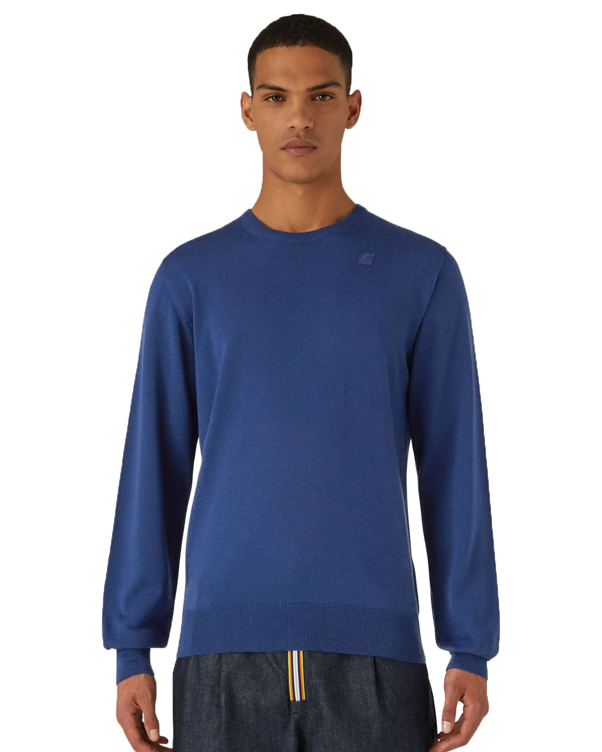 Maglione Uomo K-Way Sebastien Merino Blu Medieval