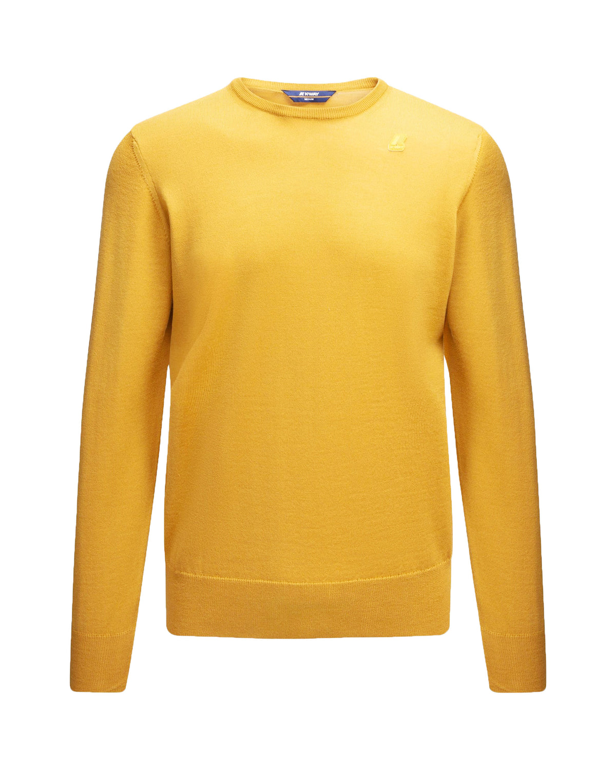 Man Sweater K-Way Sebastien Merino Yellow