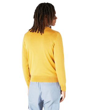Man Sweater K-Way Sebastien Merino Yellow