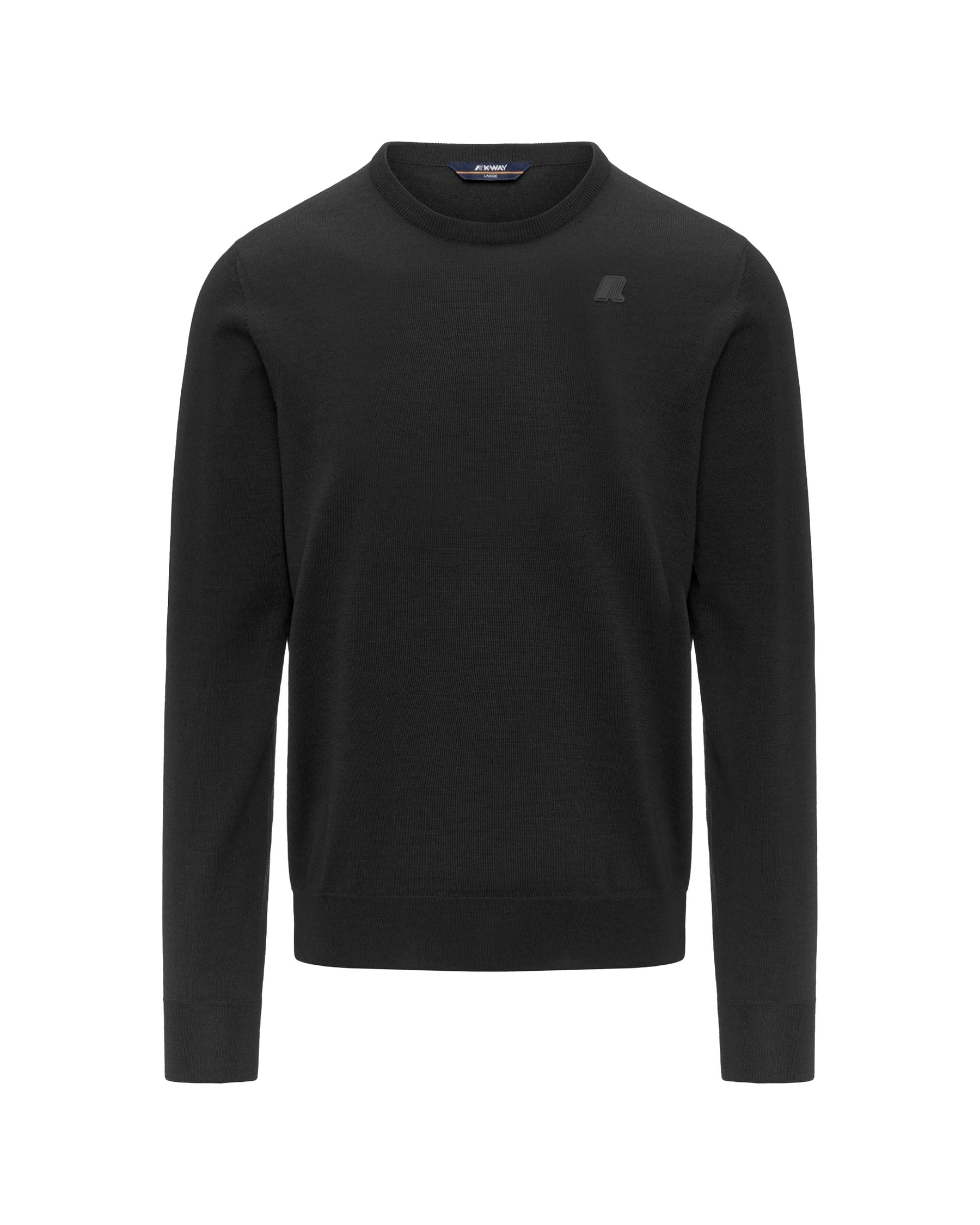 Maglione Uomo K-Way Sebastien Merino Nero