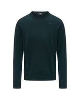 Maglione Uomo K-Way Sebastien Verde Scuro