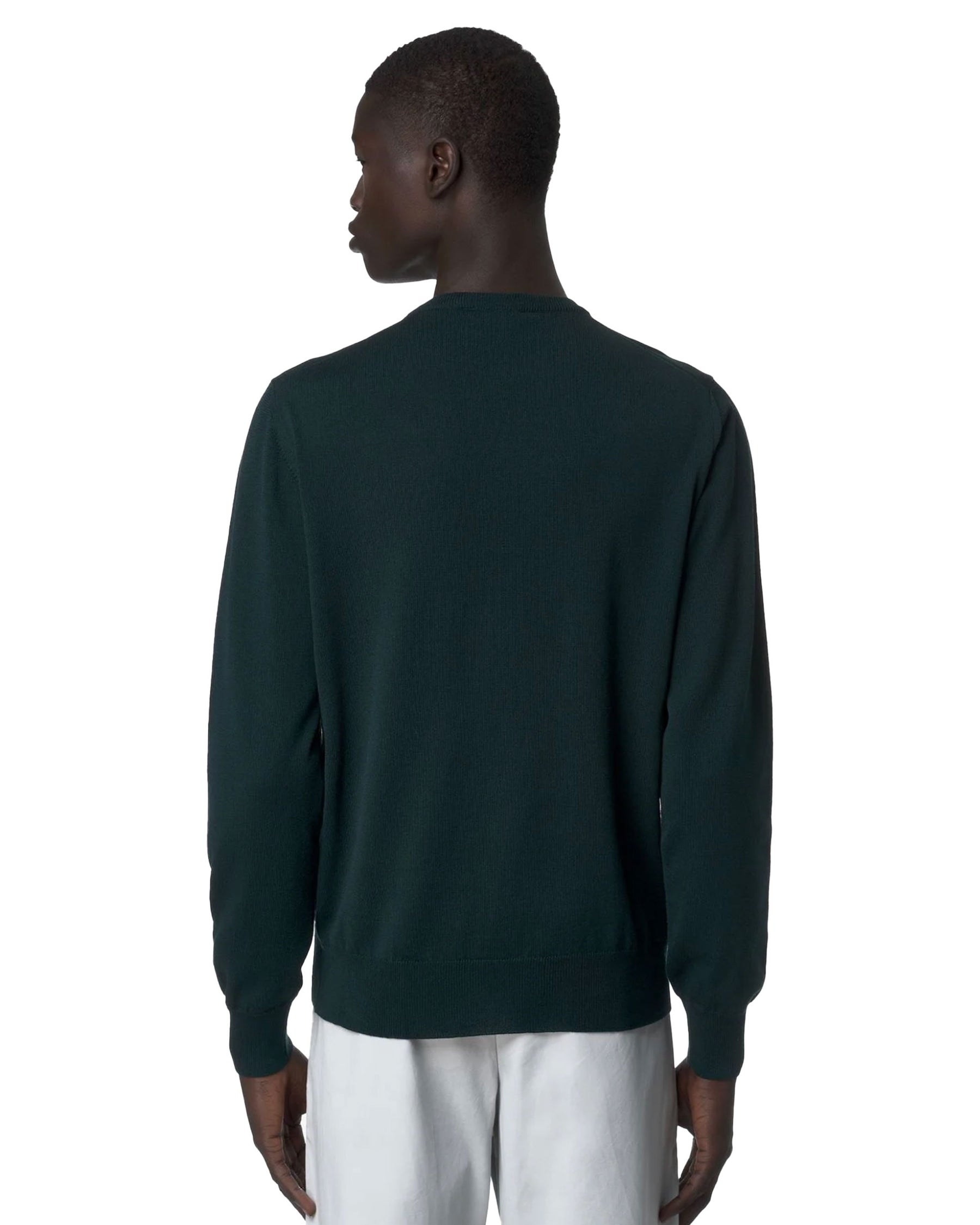 Maglione Uomo K-Way Sebastien Verde Scuro