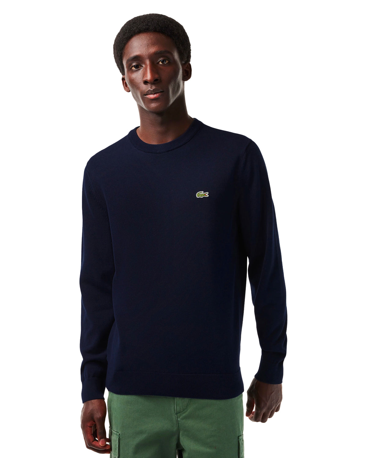 Man sweater Lacoste Basic Logo Blue