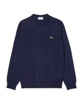 Maglione Uomo Lacoste Blu Chiaro