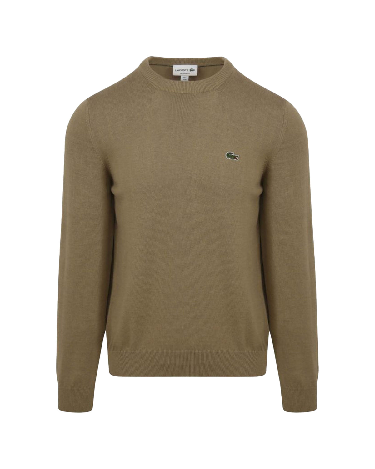 Man Sweaters Lacoste Cotton Beige