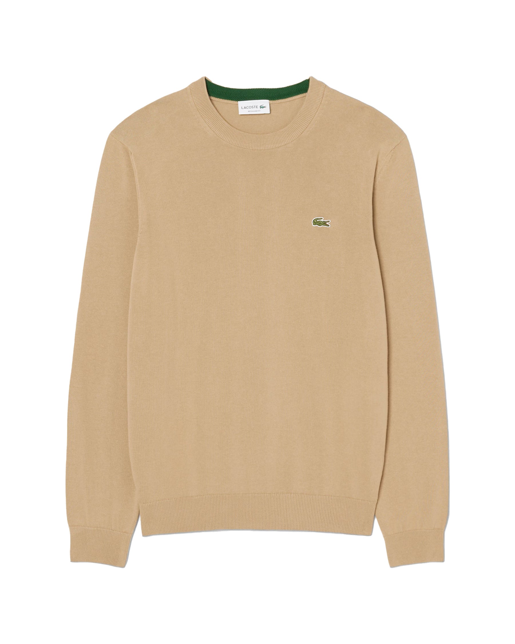 Maglione Uomo Lacoste Cotone Beige