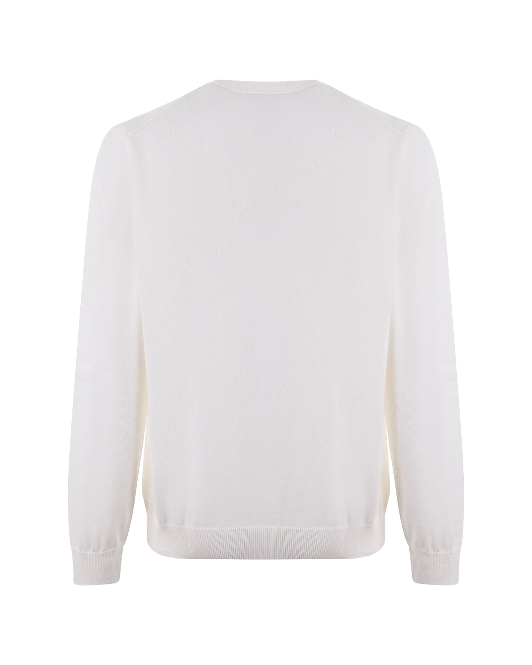 Man Sweaters Lacoste Cotton White