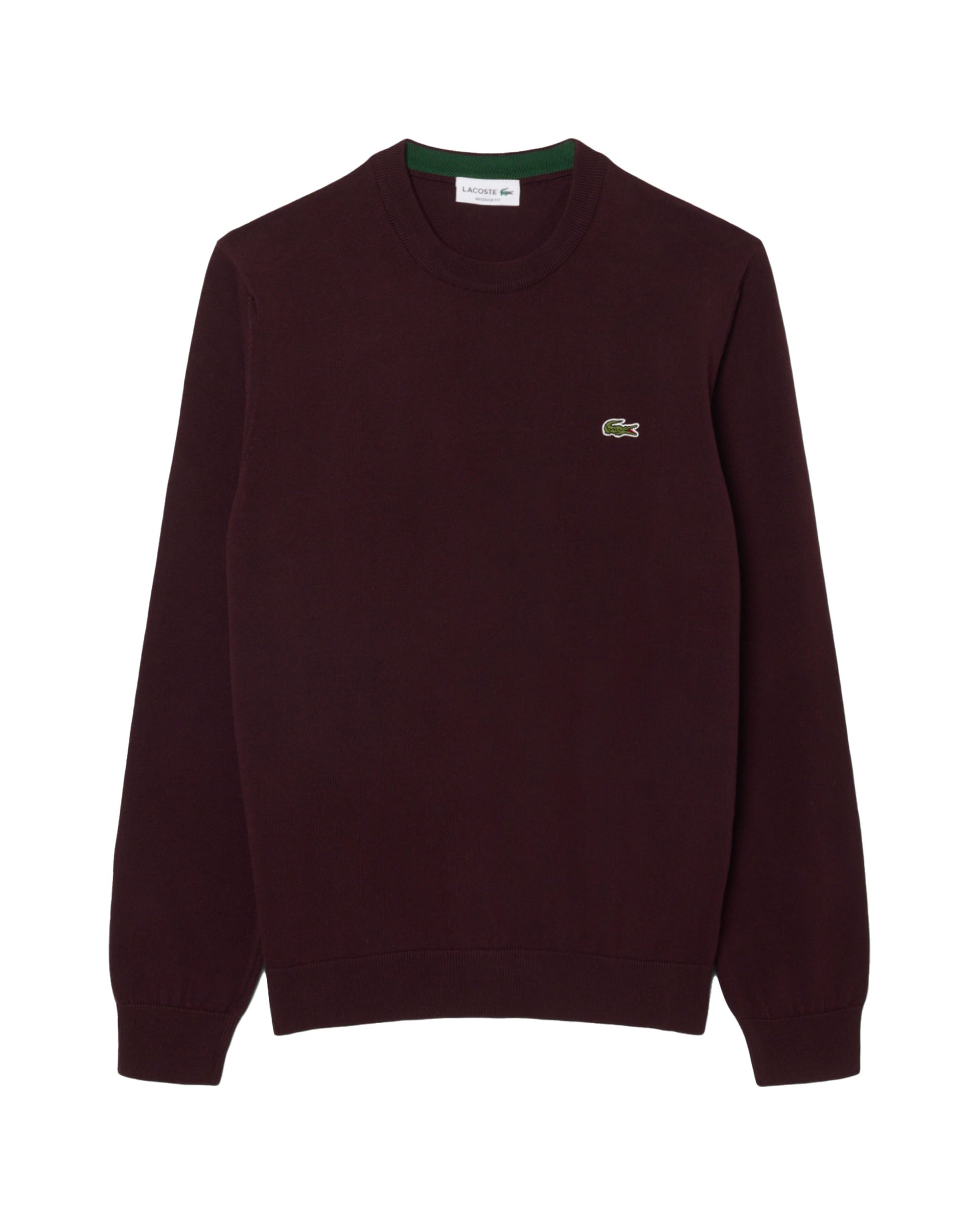 Maglione Uomo Lacoste Cotone Bordeaux
