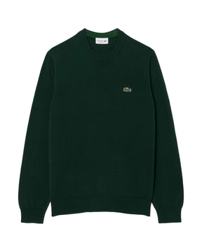 Maglione Uomo Lacoste Cotone Verde
