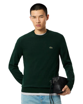 Maglione Uomo Lacoste Cotone Verde