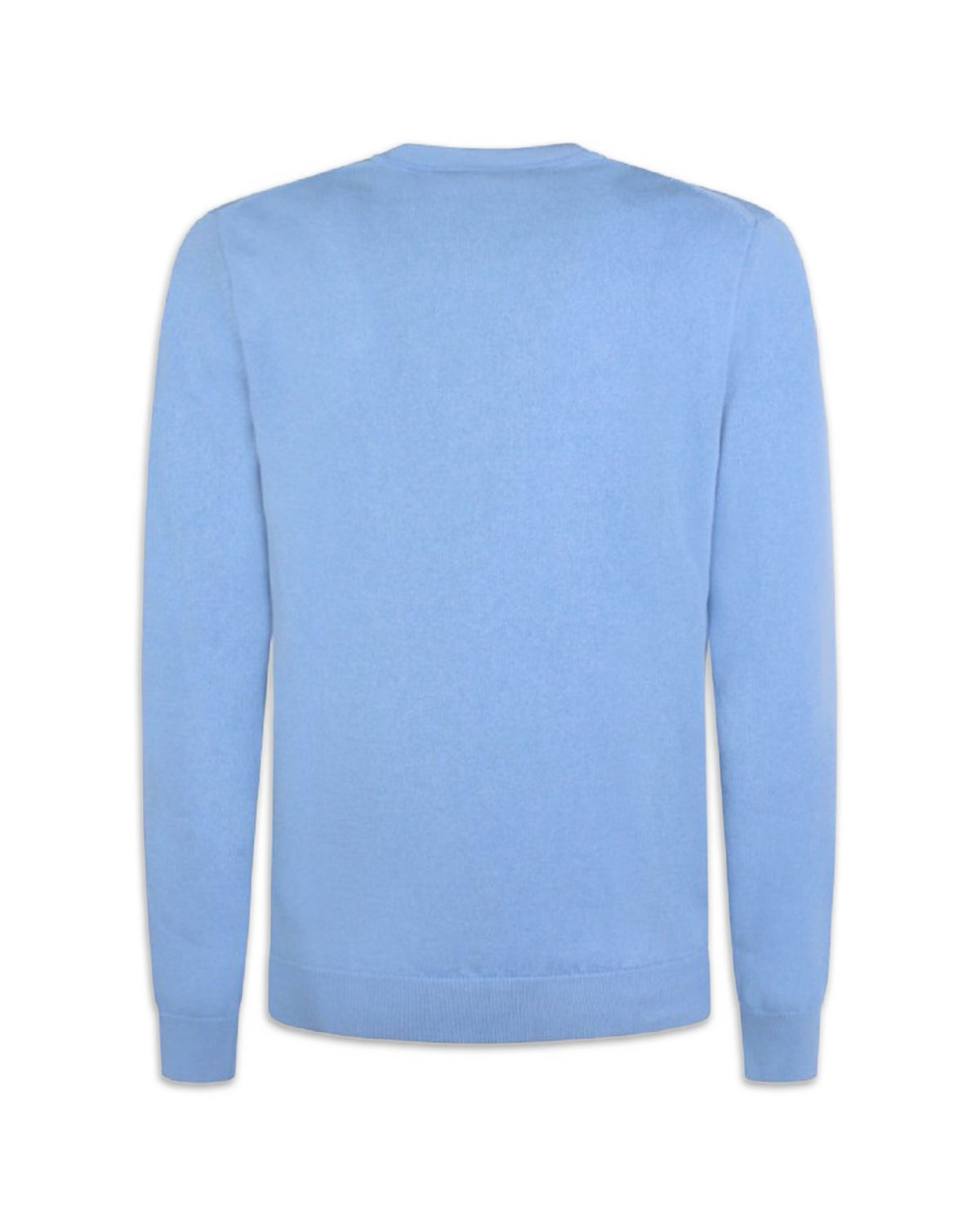 Maglione Uomo Lacoste Filo Regular Fit Celeste