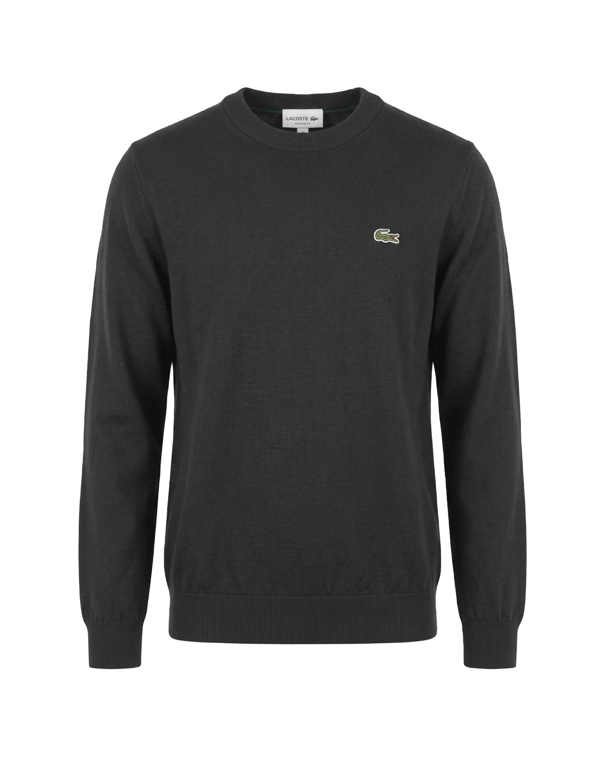 Maglione Uomo Lacoste Girocollo Grigio Scuro