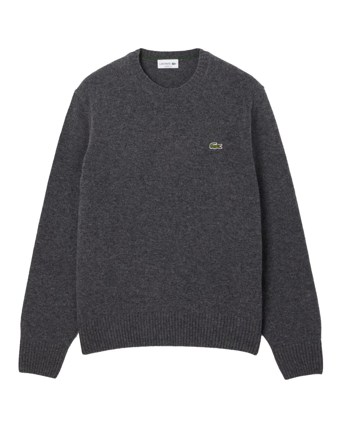 Maglione Uomo Lacoste lana Cardata Grigio